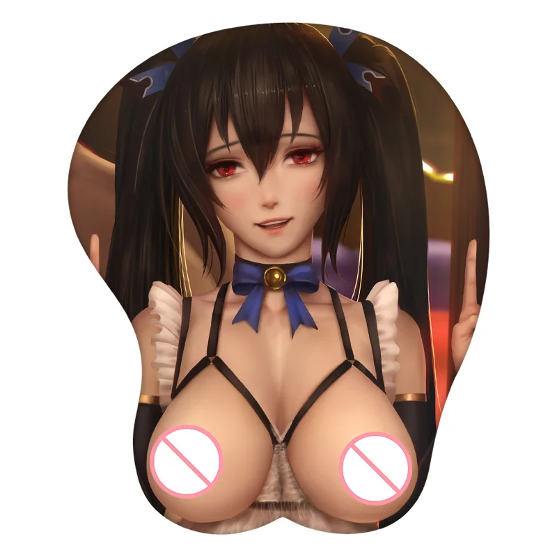 

Noire аниме 3D коврик для мыши подставка для запястий силиконовый сексуальный креативный игровой коврик для мыши коврик