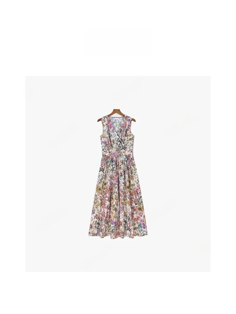 

Новинка лета: Женский утягивающий жилет и юбка А-силуэта с высокой талией из хлопка с принтом Ci Walk. Модель для женщин на среднюю часть года.