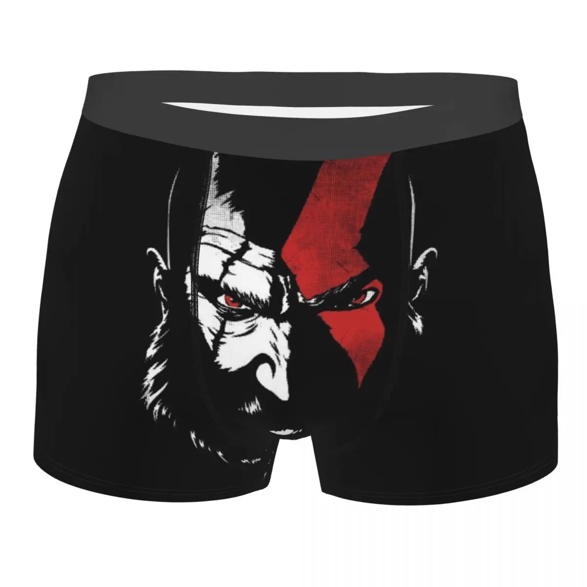 

Боксеры God Of War мужские, специальные дышащие трусы, высокое качество, шорты с 3D принтом, идея для подарка