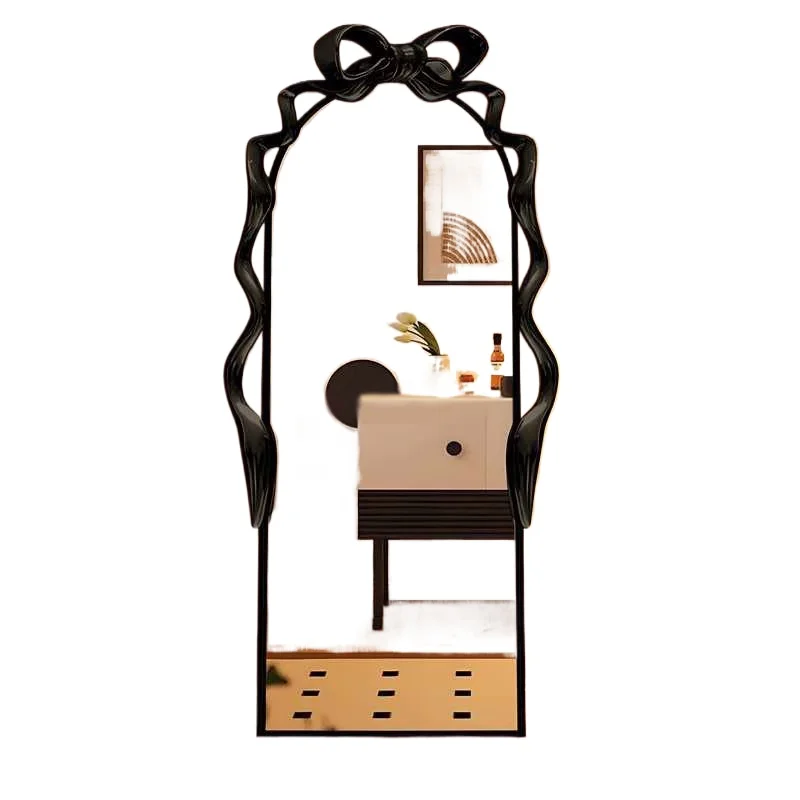 Specchi nordici ovali Specchio da pavimento per tutto il corpo Specchio di design principessa per tutto il corpo Soggiorno Espejos Decorativos Decorazione della stanza