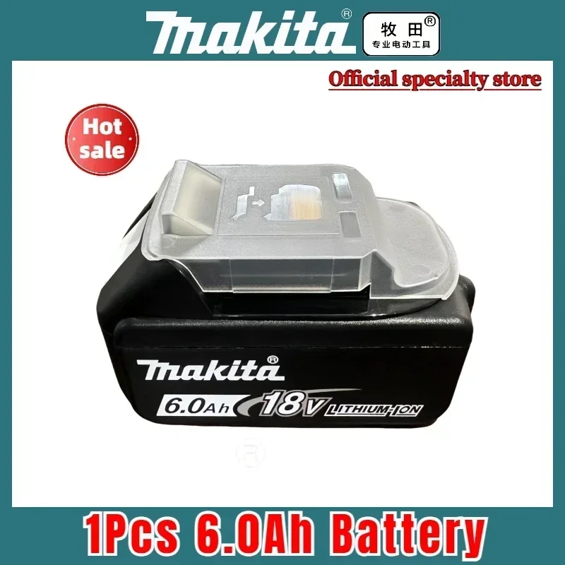 

100% original Makita 18v Lithium battery, 6.0Ah Rechargeable battery, for BL1850B BL1860 BL1830 BL1840 Makita 18v batteries.