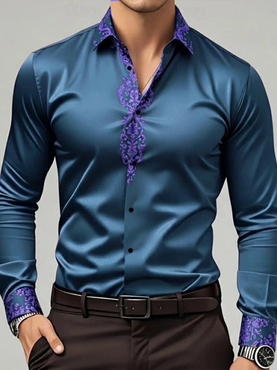 

The new men's long-sleeved elegant shirt features a newly designed long-sleeve style, with multiple color options available.