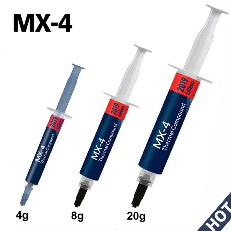 MX4 4G 8G 20G Thermal Paste Processor Thermal Grease For CPU GPU Printer HeatSink Cooling Cooler Compound Silicone