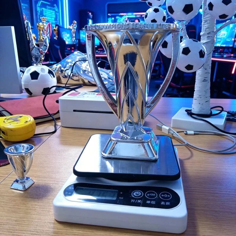 New Style 2026 5CM AFC Asia League Champions Trophy Soccer Champion Elite Cup Souvenirs Award Kids Small Decorative Ornament