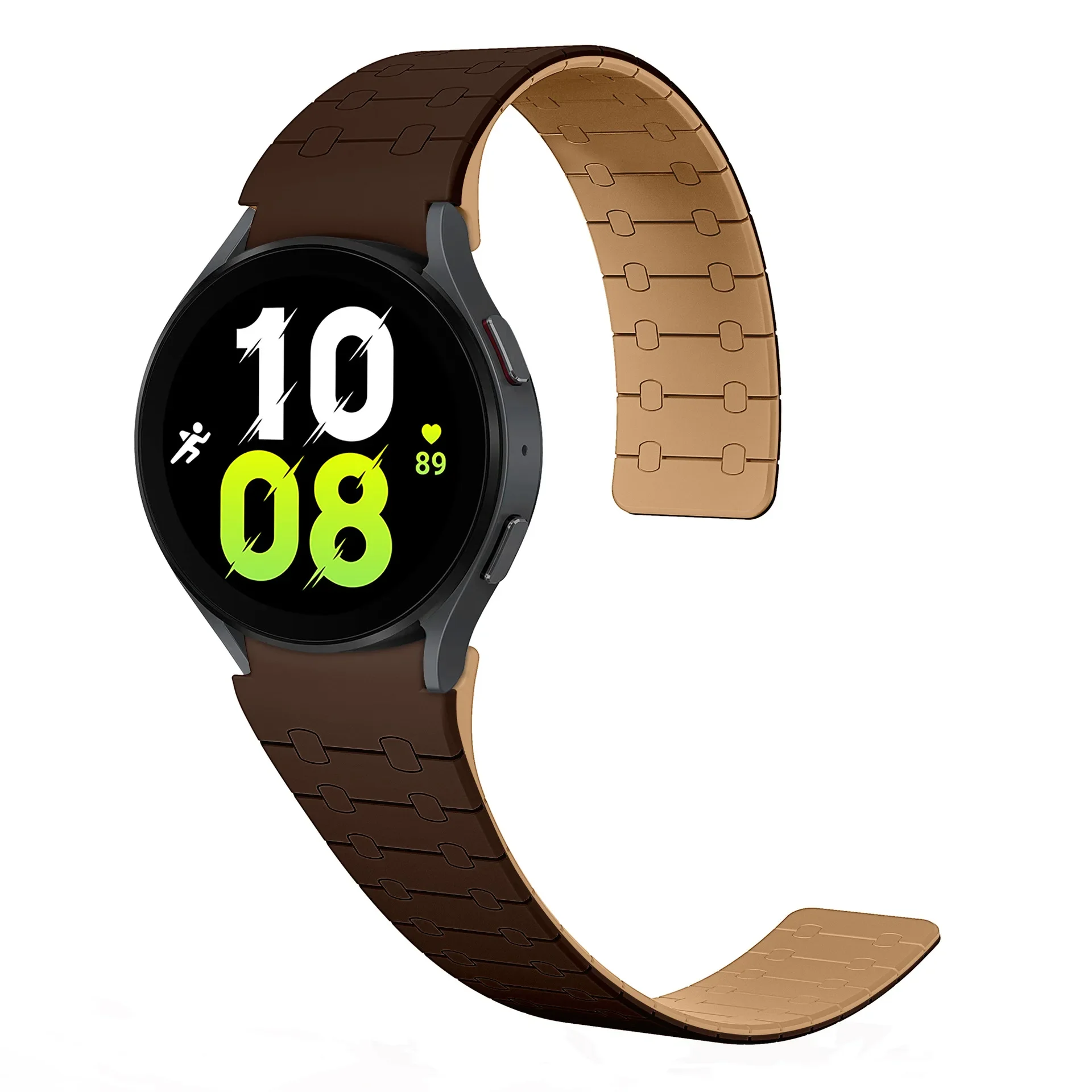 Magnetic Silicone Strap For Samsung Galaxy Watch 6/5/4 44mm 40mm pro 45mm Sport 20mm Watchband Bracelet Galaxy Watch6 Classic 43