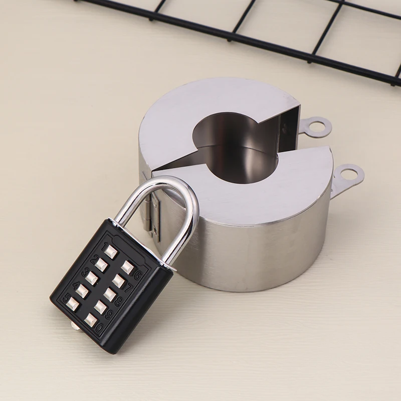 1 Set Faucet Lock Cover Anti-Theft Garden Hose Tap Casing Lock Water Spigot Lock Faucet Protection Cover Water Save Lock