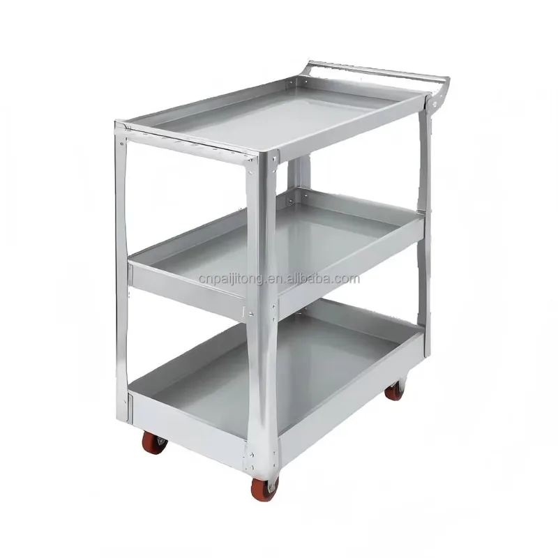 2026 Simple Design Tool Trolley Storage Cart Colorful Tool Storage With Caster Movable Factory Direct Sell Iron Trolley Tool Car