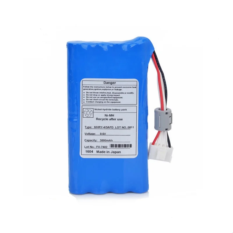 ECG battery For Fukuda FCP-7311,FX-7402,FCP-7401,FCP-7411,FCP-7431,FCP-7431S,FX-7412,FX-7432,ECP-7600 8/HRY-4/3AFD ,515900014