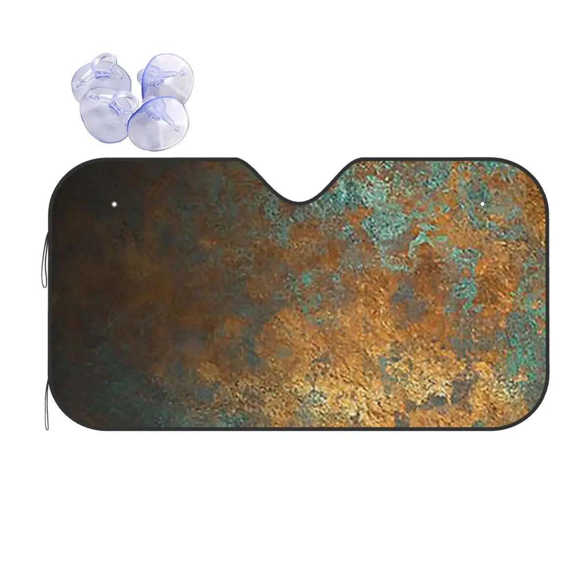 

Oxidized Copper Sunshade Windscreen Car Front Windshield Window Sun Visor Accessories Covers