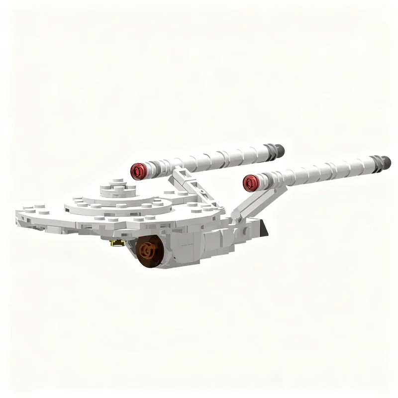 ตัวต่อ MOC รุ่นเรือลาดตระเวนเร็ว ฟรานเก้ จำนวน 251 ชิ้น ของเล่นแบบประกอบเอง ของขวัญคริสต์มาส ไอเดียสร้างสรรค์