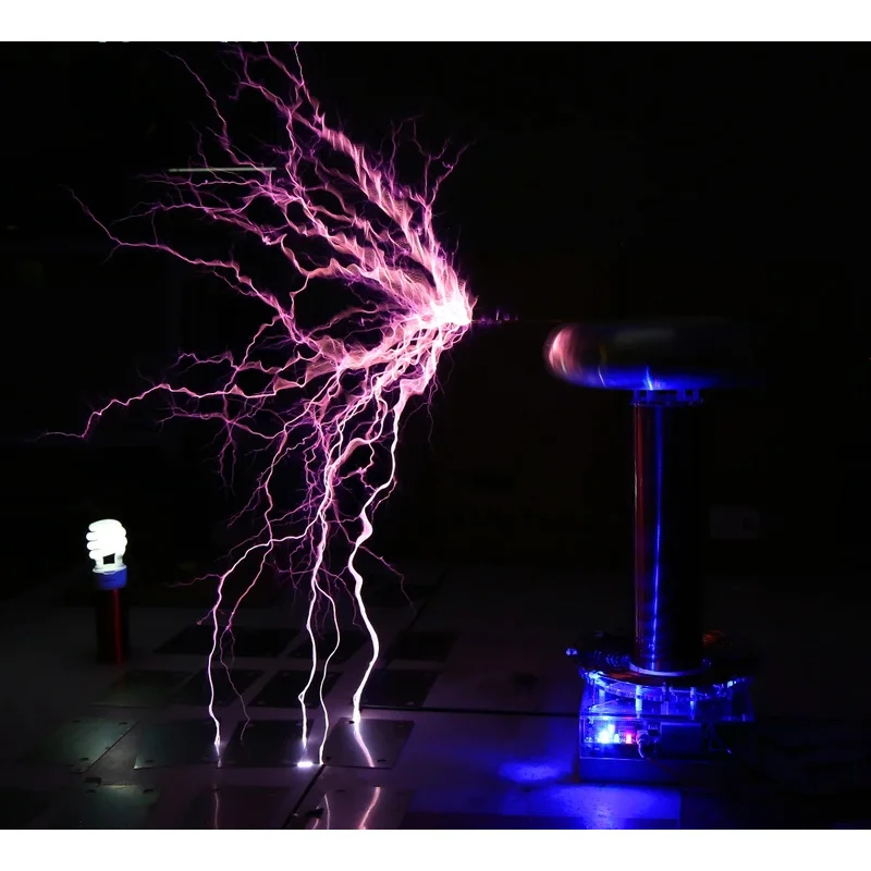 60Cm Bow Música Tesla Coil, High Power DRSSTC YA Toy, Museum Of Science And Technology, Relax