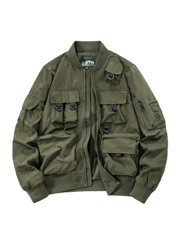 Мужская спортивная куртка из полиэстера 6XL
