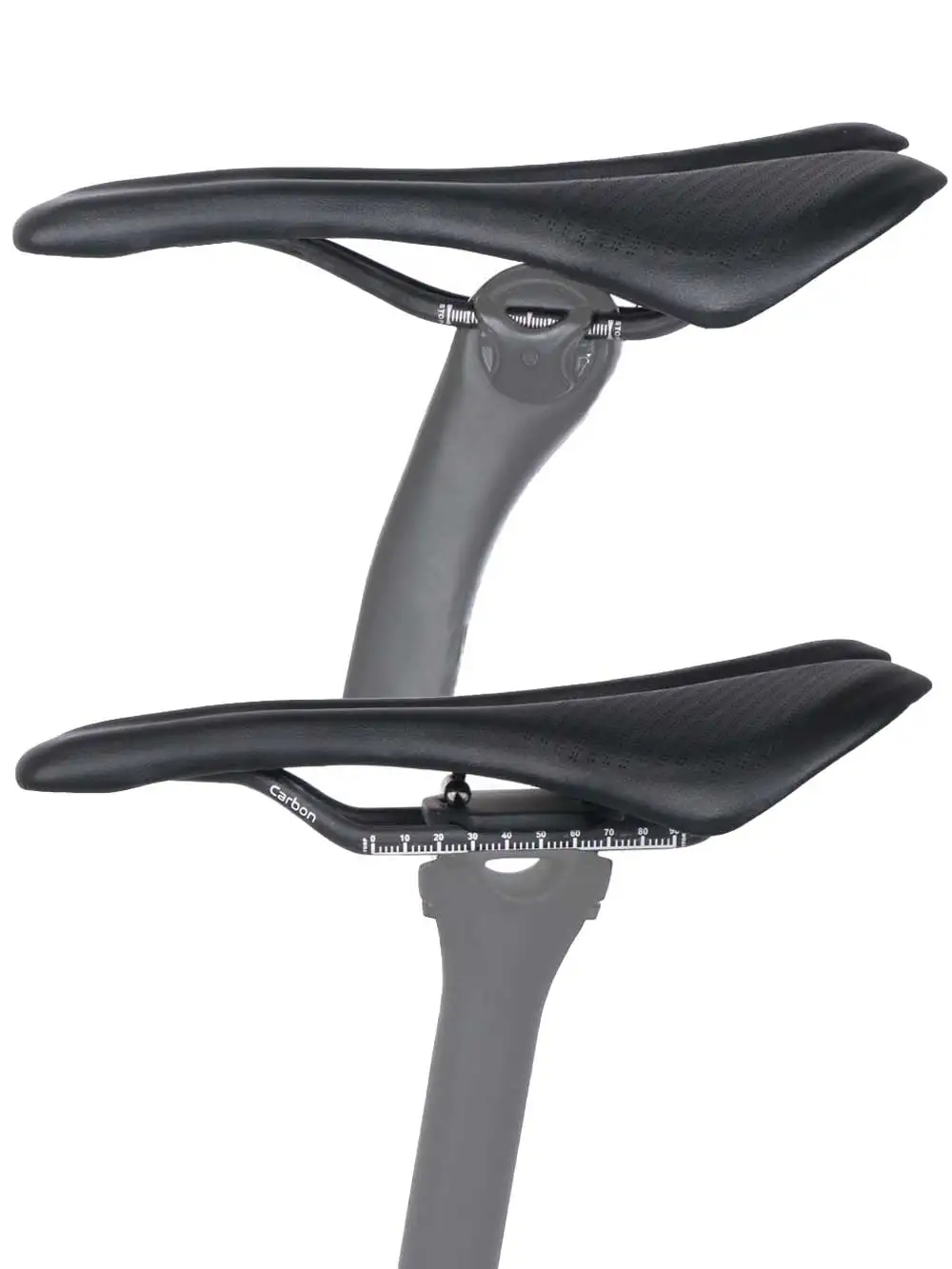 Elitaone Carbon-Fahrradsattel, 270 x 143 mm, leichter Rennrad- und MTB-Fahrradsitz, 115 g, für angenehmes Fahrerlebnis – Detail 1