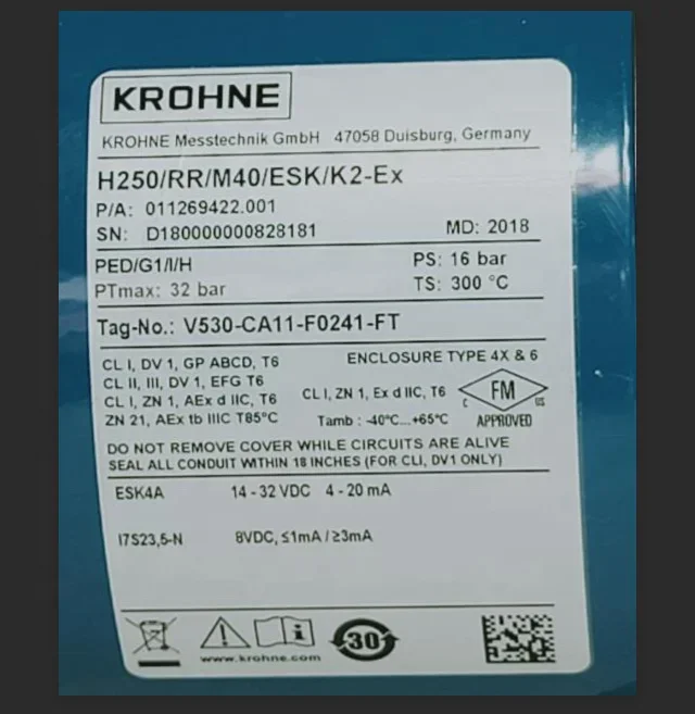 كروني H250RR مقياس الضغط عالي المقاومة للضغط