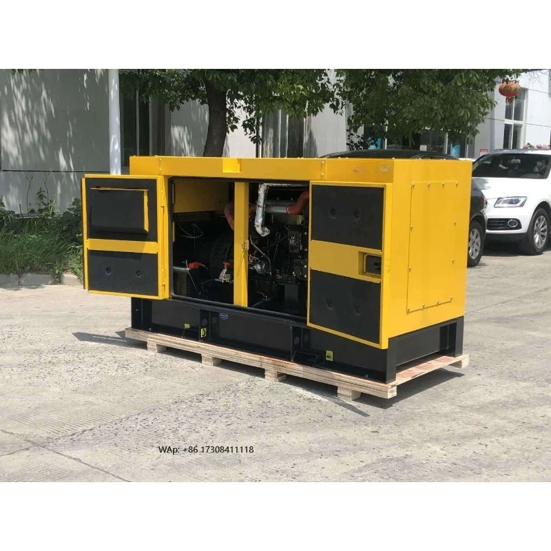 Compact 20KW Portable Generator by KAICHEN Silent/Canopied Stamford Alternator Monofasica Genset with ATS