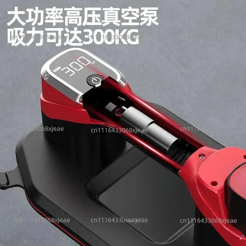electric suction cup automatic air replenishment vacuum air pump self-priming digital display suction cup glass tile
