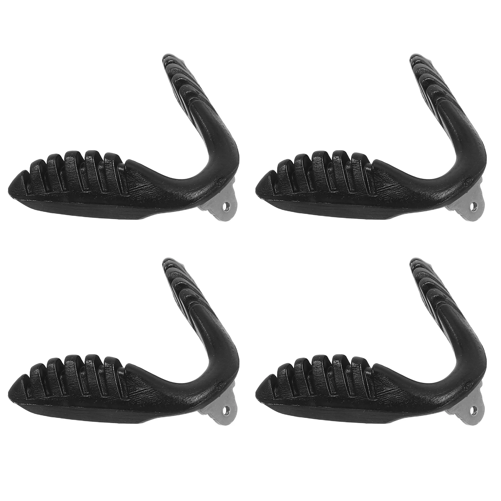 

4pcs Saddle Shaped Cycling Eyeglasses Anti Slip Soft Plastic Replacement Cushion For Sunglasses Sports Eyewear Accessories U
