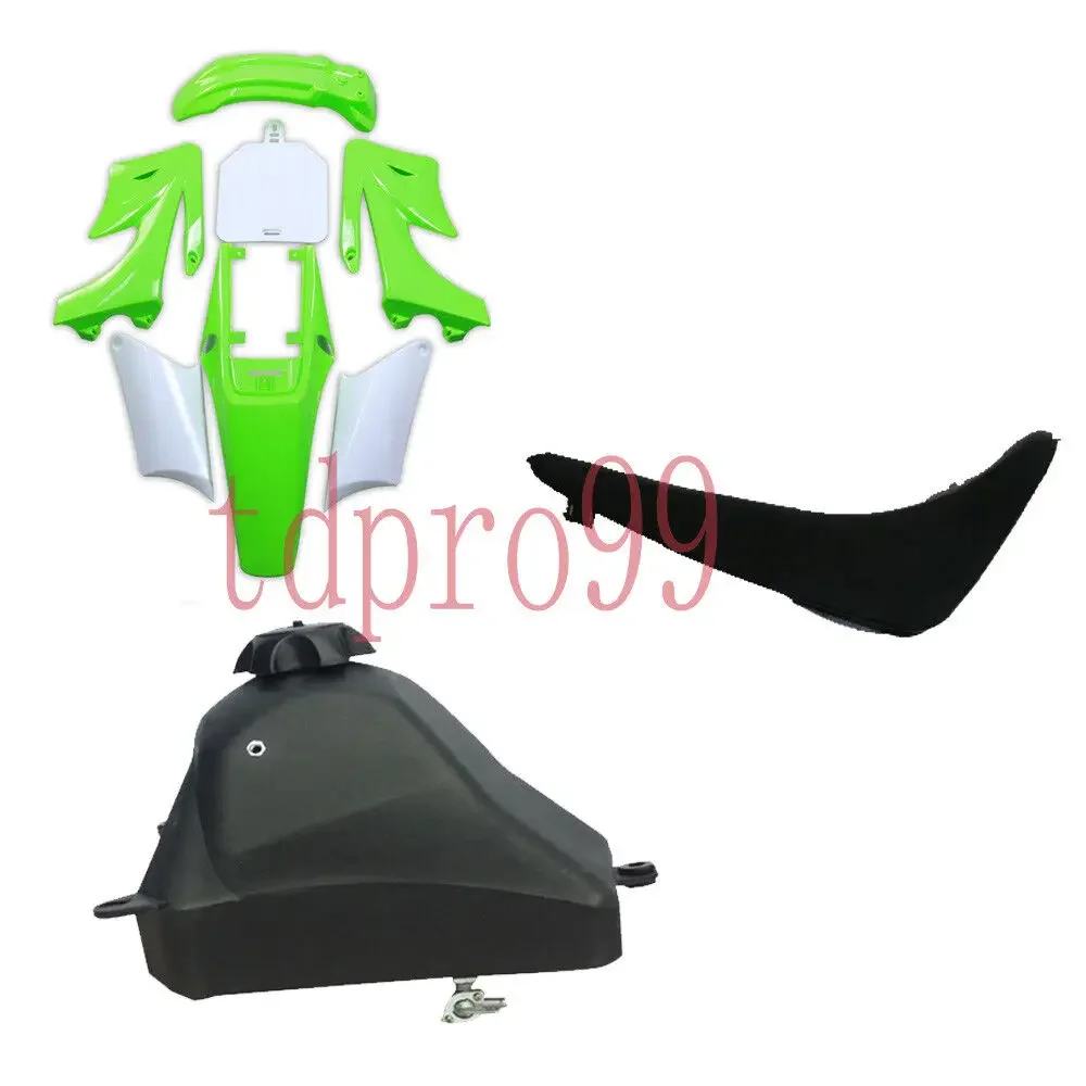 TDPRO  Fuel Tank Seat Plastics Fender Kit for Apollo Orion 110cc 125cc 150cc 250 Dirt Bike