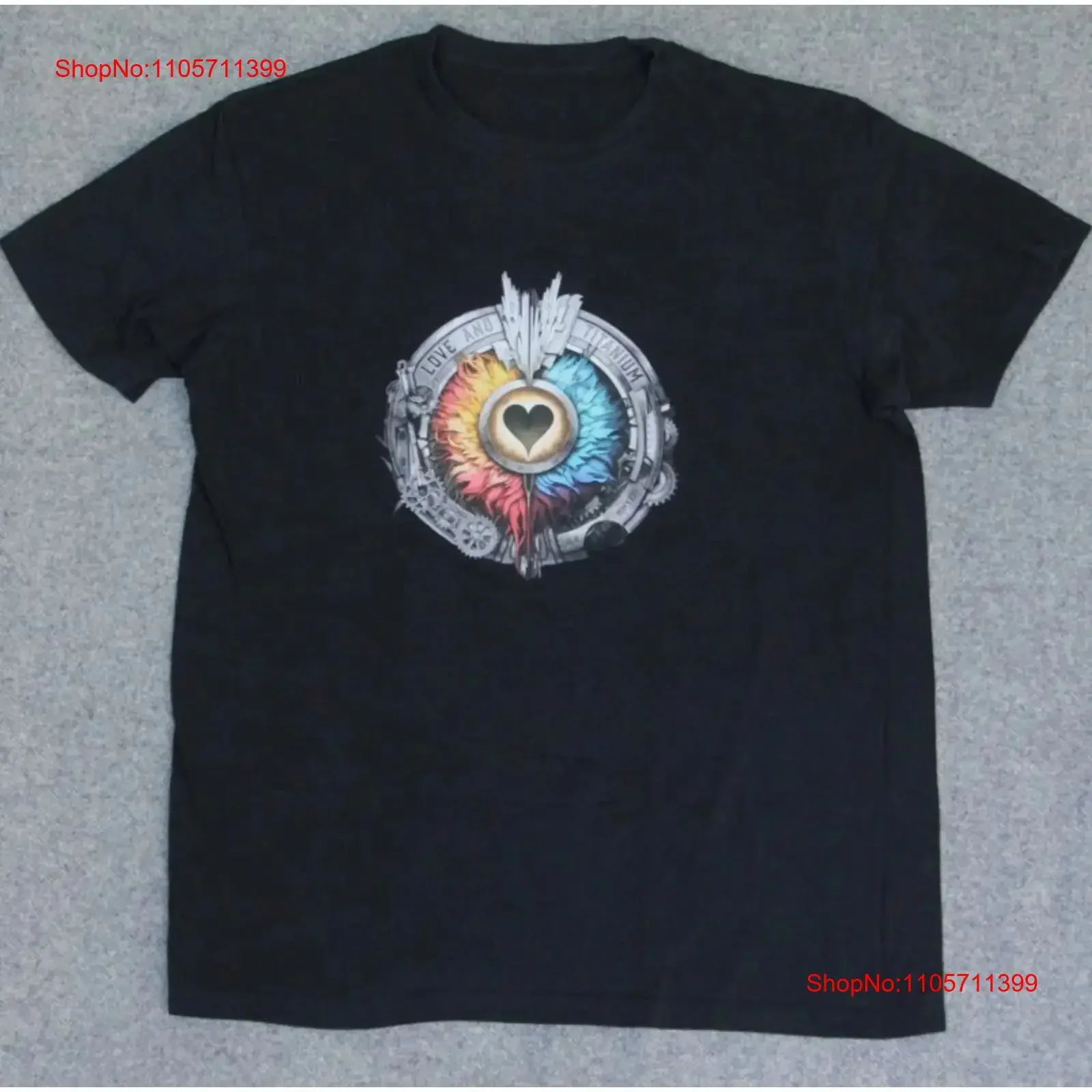 Jeremy Renner T Shirt Est 2024 LOVE AND TITANIUM Album Merch Concert Band long or short sleeves vintage Washed Stretched