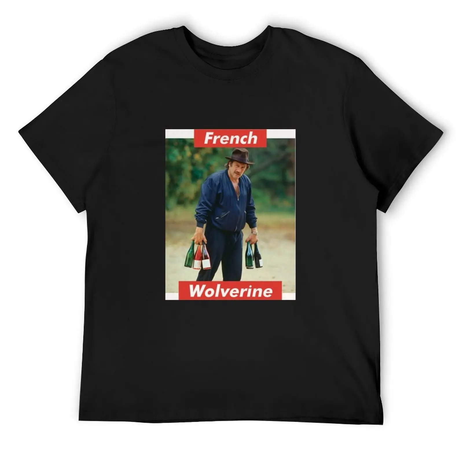 French Wolverine T-Shirt vintage clothes designer shirts oversizeds anime tshirt mens vintage t shirts