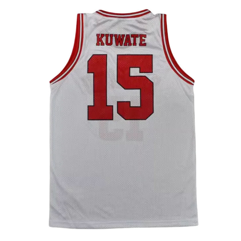 Jersey Anime de Basquete Masculino Kaedea Toki, Uniforme Cosplay, Regatas, Camisa, Shohoku #15