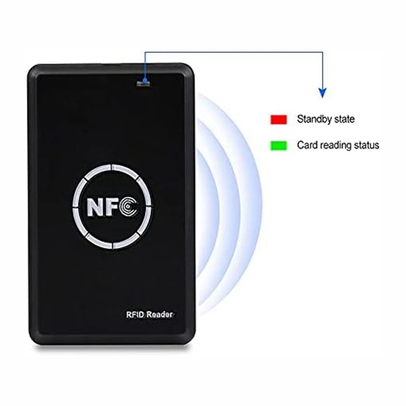 Imagem -04 - Smart Access Control Cartão Copiadora Leitor Rfid Escritor 125khz Cartão Duplicador 13.56mhz Encrypted Card Decoder Tag Nfc