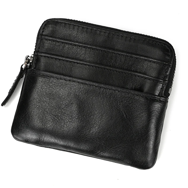 Sof cow leather women cowskin card holder men women multi-card pocket wallet anti-theft slim wallet card purse coin purse