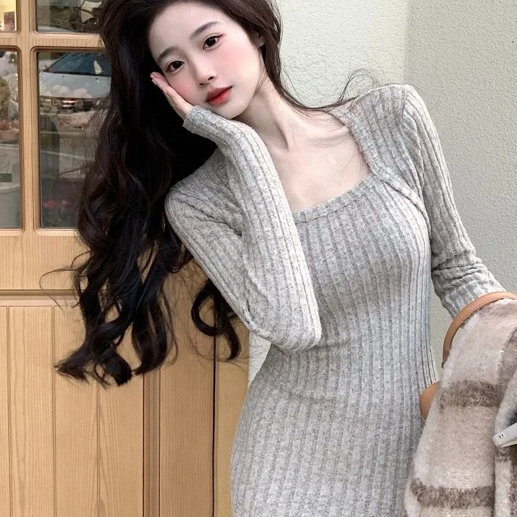 ドレス レディースドレス 控えめ 春 サテン シアー レイヤード サッシュ アーティスティック フレンチスタイル 気質 個性 シック エレガント 通勤