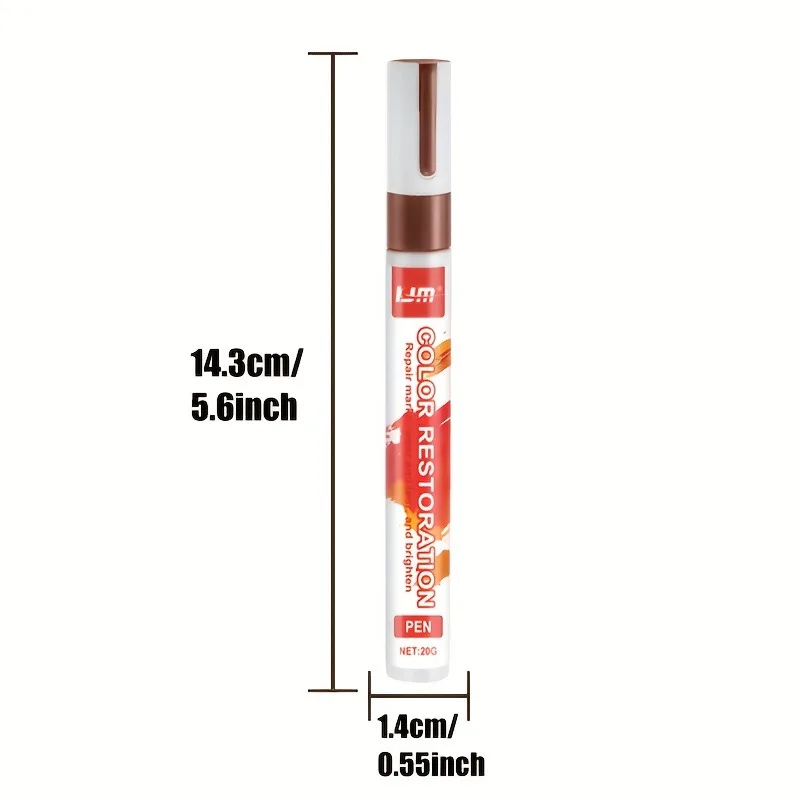 KJM Wood Repair Pen: Multi-Purpose, Waterproof & Durable, Quick Touch-Up for Scratches/Scuffs on Furniture/Floors/Cabinets