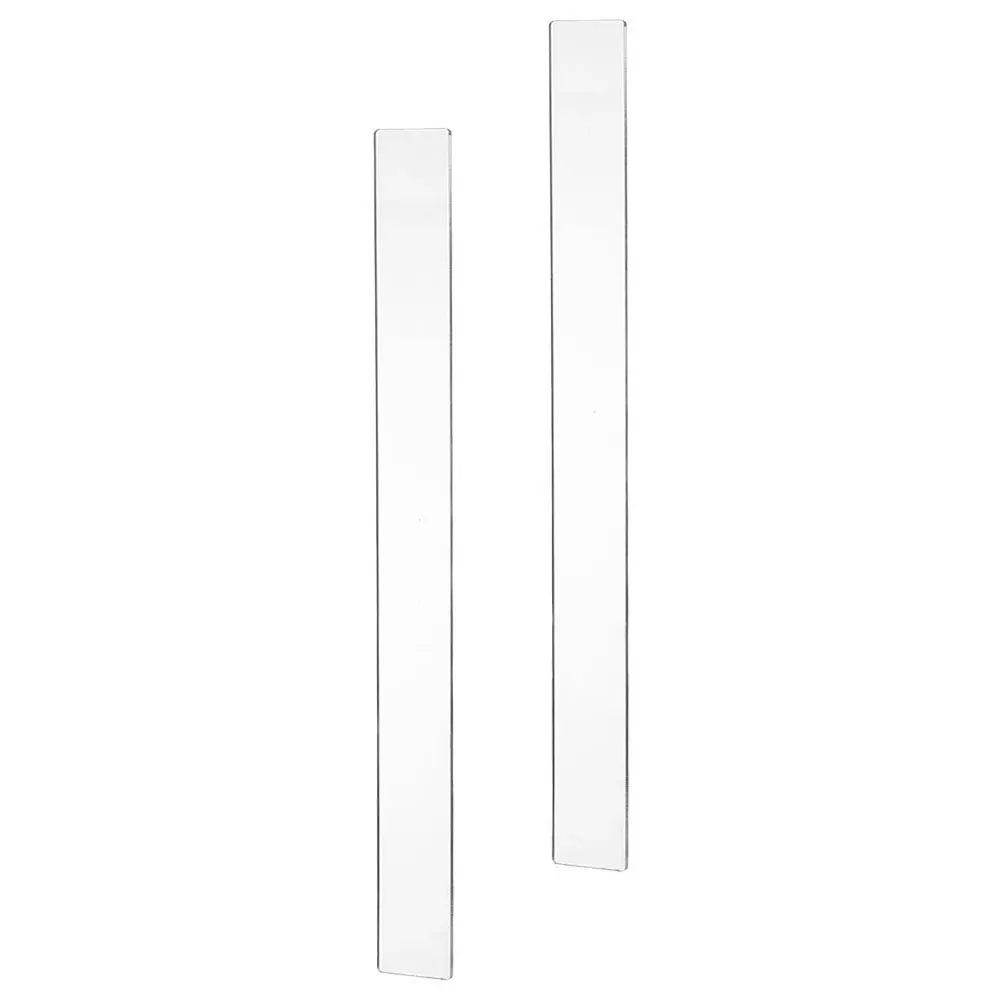 

Balance Ruler Rolling Pin 3x29 5x0 4cm Dough Guide Thickness Rings Acrylic Wear Resistance Sturdy Portable Kitchen Tools