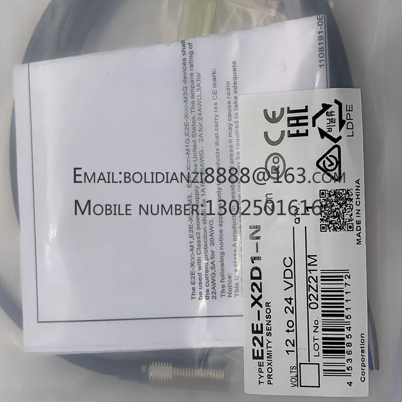 

The brand-new original sensor E2E-X2D1/X2D2/X3D1/X3D3/X7D1/X7D2-N-Z warranty for one year in stock