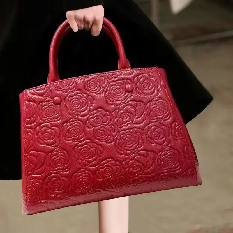 2027 New Fashion Cow Genuine Real Leather Women Handbags Ladies Shoulder Bags Female Girl Famous Brand Luxury Camera Flap Bag