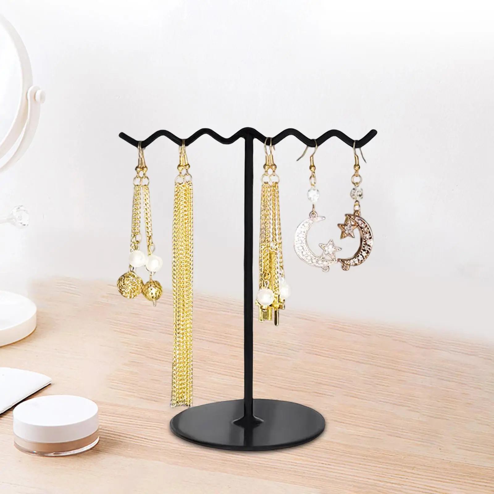 

Metal Earrings Display Stand Multi Use Bracelets Jewelry Organizer Stand Rack