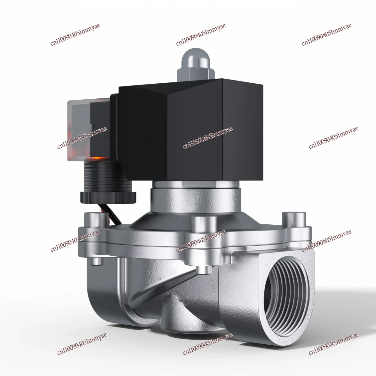 

Waterproof Normally Closed Stainless Steel Solenoid Valve Water Vapor Control Switch Valve 220v24v4 Points 6 Points