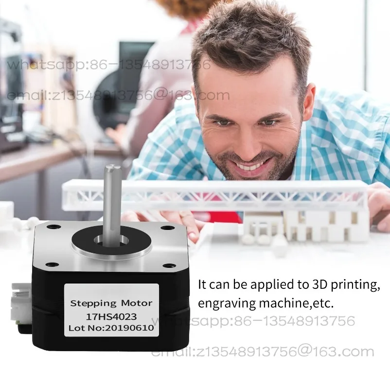 17 Stepper Motor 17HS4023 42BGYH 4-lead 1.0A 13N.cm For CNC Laser Engraving machine 3D Printer