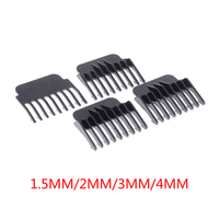 4 Pcs T9 Universal Hair Trimmer Clipper Limit Comb Guide Sets Limit Calipers Necessary Tool for Hair Cutting and Hairdressing
