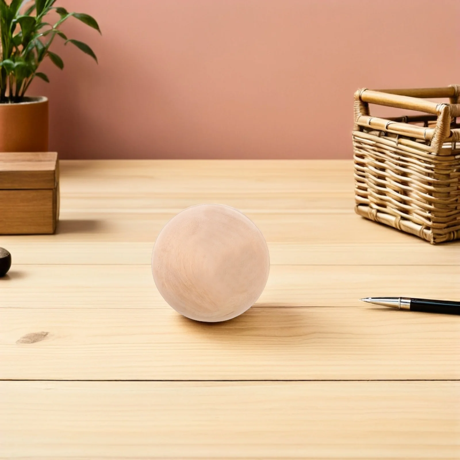 

Wood Finial 3.14inch Unfinished Decorative Craft Cap Rustic Curtain Rod Lamp Shade Stair Handrail Finial Wood Spindles