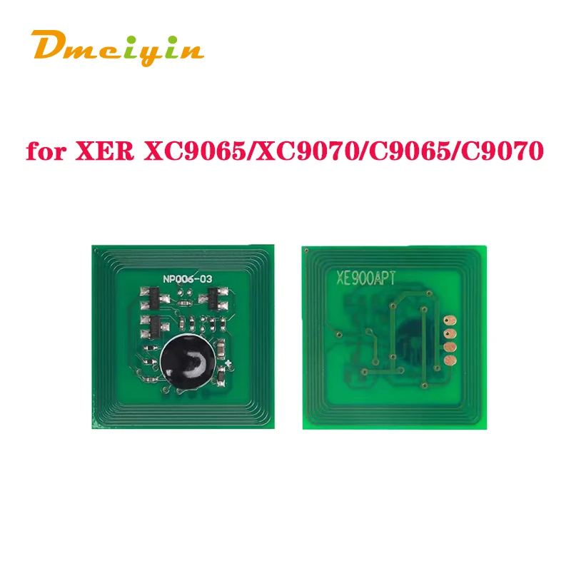 for Xerox Primelink XC9065/XC9070/C9065/C9070 NA/W.EU/SA/E.EU Version KCMY Color 30K/34K Pages 006R01734/006R01738 Toner Chip