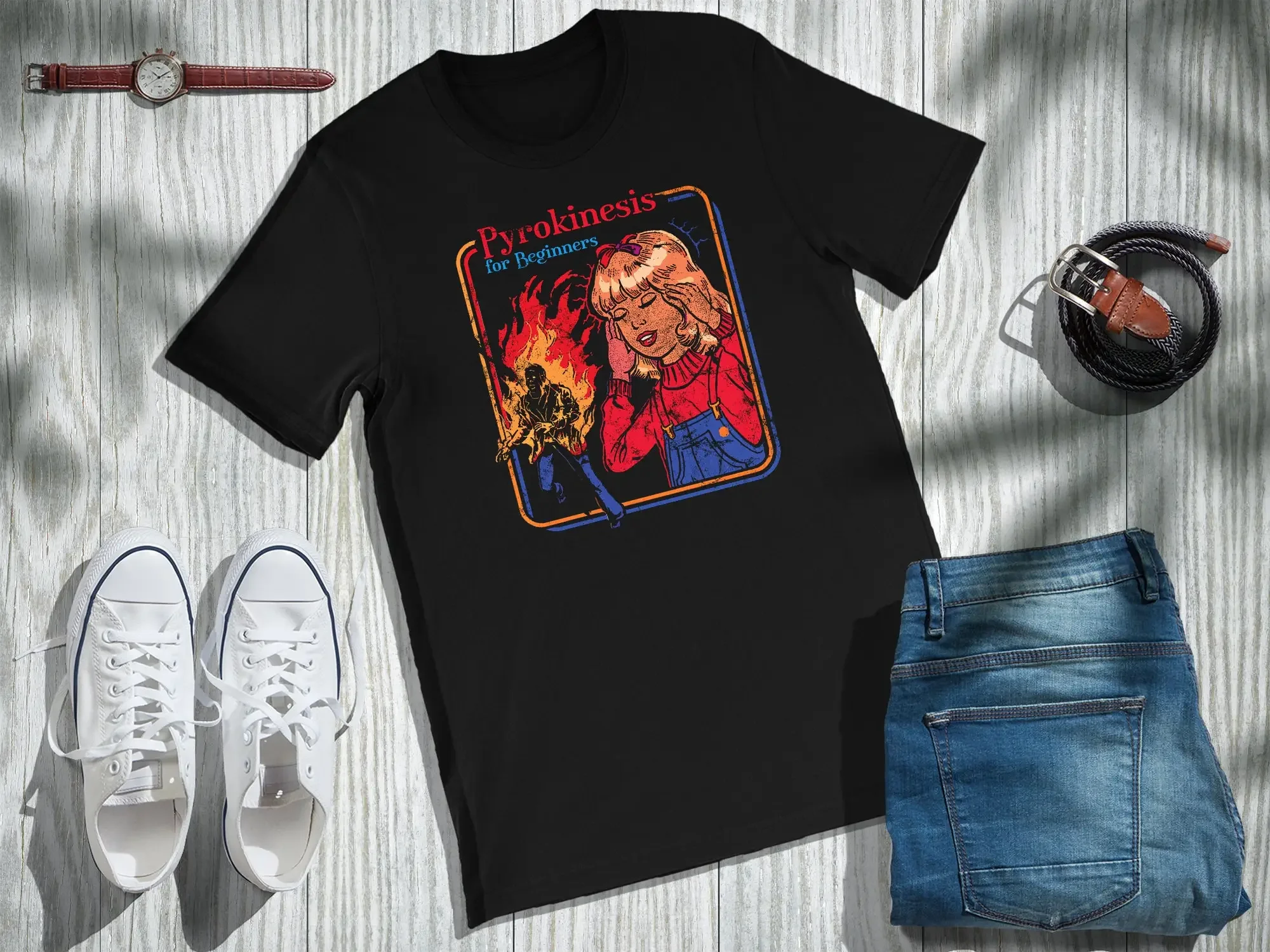 Pyrokinesis For Beginners Halloween T-Shirt