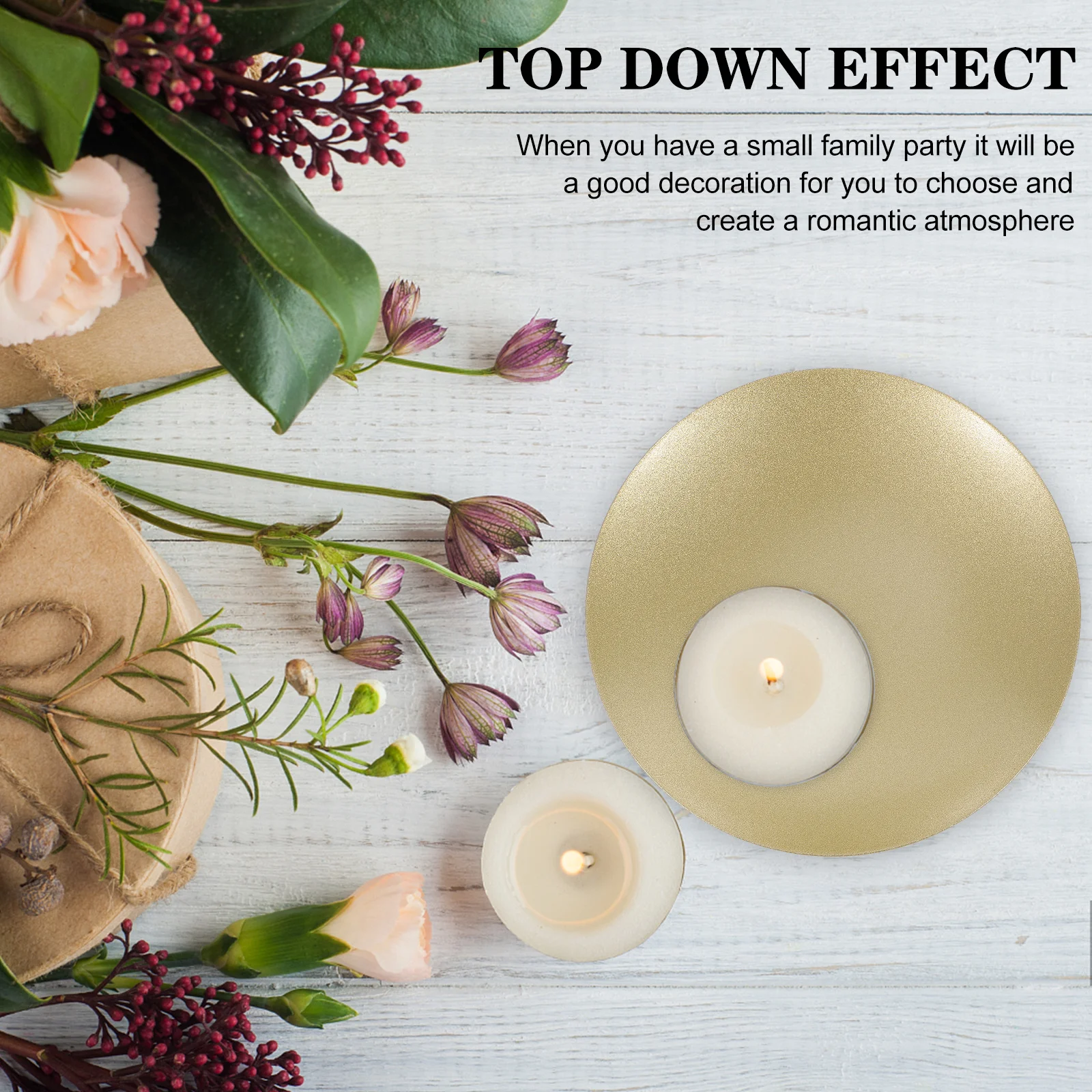 3 قطع من أطباق الفن الحديدية، قوية ومقاومة لدرجات الحرارة العالية، ديكور منزلي أنيق مثالي لغرفة المعيشة وغرفة النوم وطاولة الطعام #3