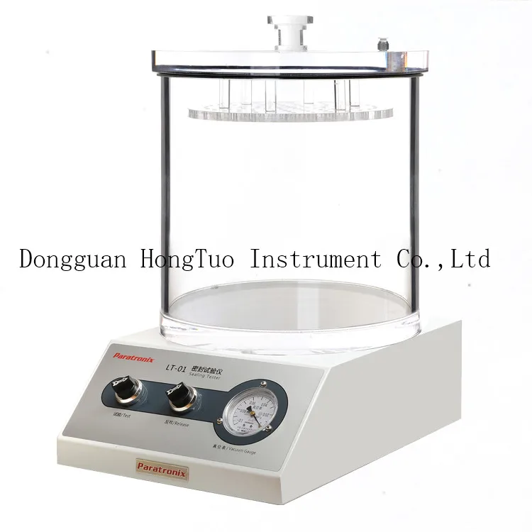 ASTM D3078 جهاز اختبار تسرب الهواء، جهاز اختبار الأداء لختم الفراغ للزجاجة