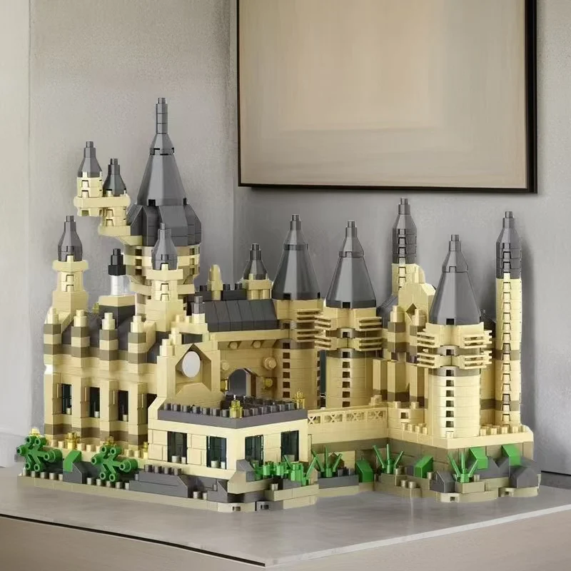 1851Pcs Mini Magic Academy Model Building Blocks, Adult Educational Toys, Home Decoration, Birthday Gifts, Christmas Gifts view 4