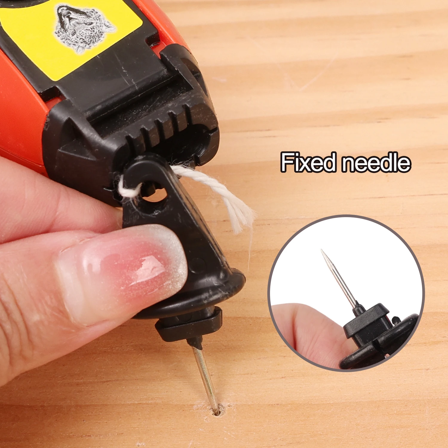 5/1 個自動大工インク噴水ラインマーカー木工建設スクライバー地面ナイロンワイヤーアプリケーションツール