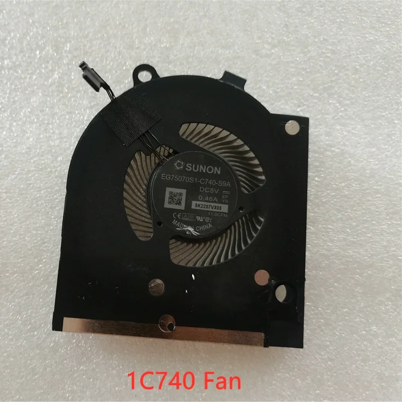 New Original Laptop CPU GPU Cooling Fan For Sunon EG75070S1-C740-S9A EG75070S1-C 750-S9A Fan 5K2207VX05 11.0CFM DC5V 0.46A