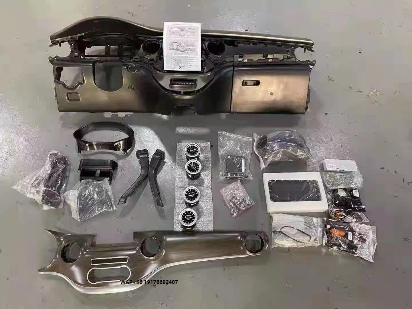 Auto Upgraded Interior Kits for V260/V250/Vito Car Dashboard-Custom Design Kench Brand