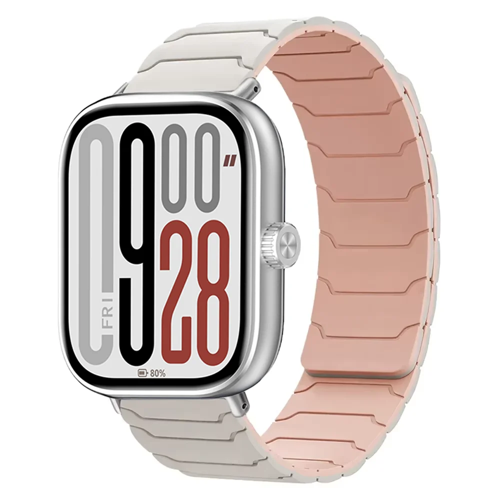 Sports Silicone Strap for Redmi Watch 6 5 4 Magnetic Comfortable Bracelet Wristband Xiaomi MiBand 9 Pro 8 Pro Belt Accessories