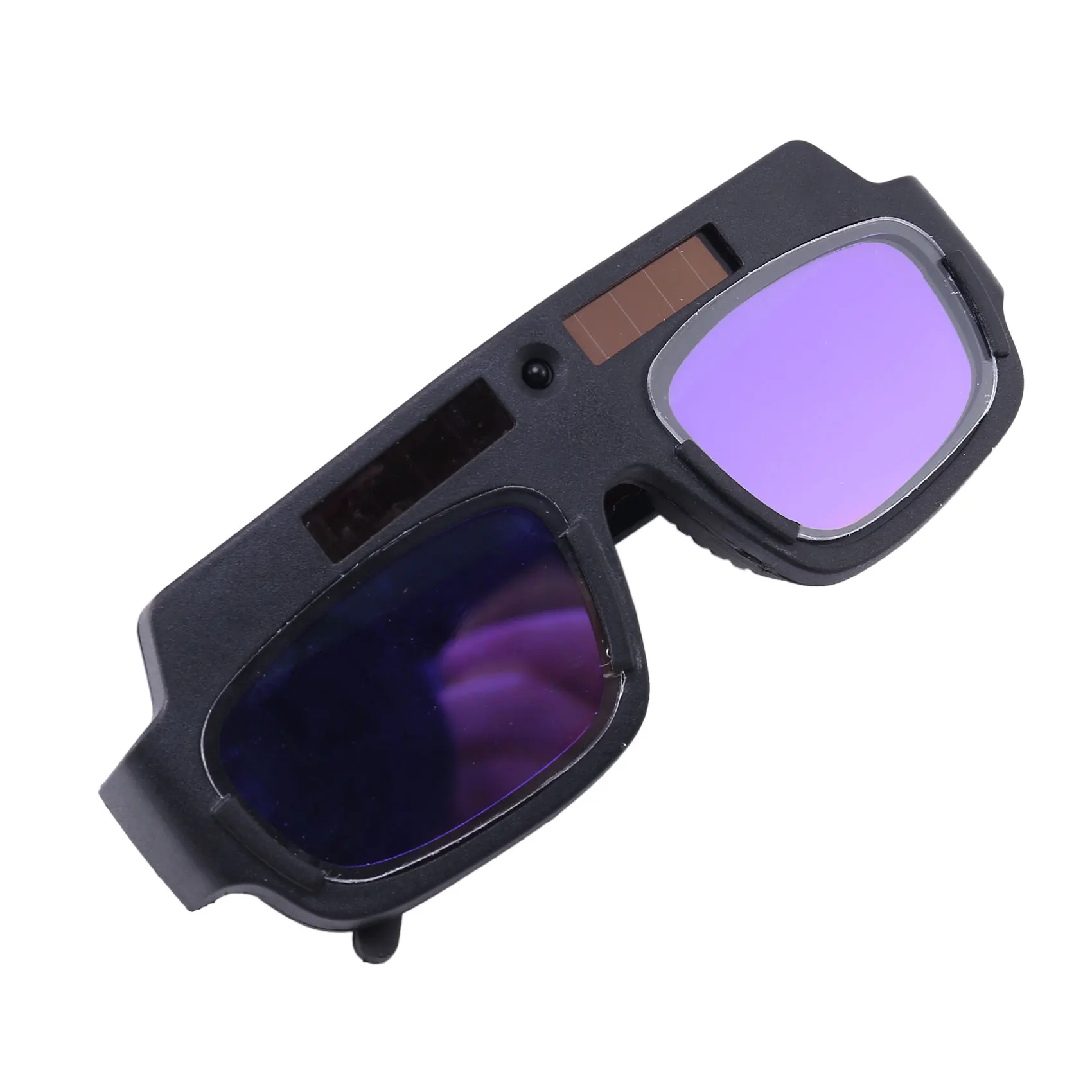 1pc solar betriebene automatische Verdunkelung Schweiß maske Helm brille Schweißer Brille Lichtbogen Anti-Schock-Linse für Augenschutz