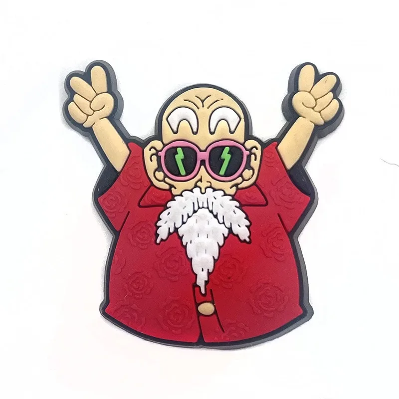 Dragon Ball Son Goku zapatos dijes PVC accesorios de zapatos Anime DIY hebilla de zapato para zuecos decoración de sandalias niño niña regalos de navidad