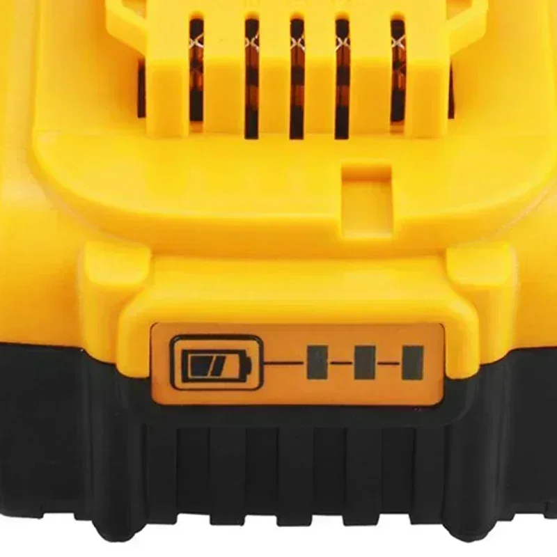 20V 4.0Ah 5.0Ah 6.0Ah DCB200 เปลี่ยน 18V เครื่องมือแบตเตอรี่ลิเธียมสําหรับ DeWalt 20V Max DCB186 DCB206 DCB203 DCB180 DCD985B