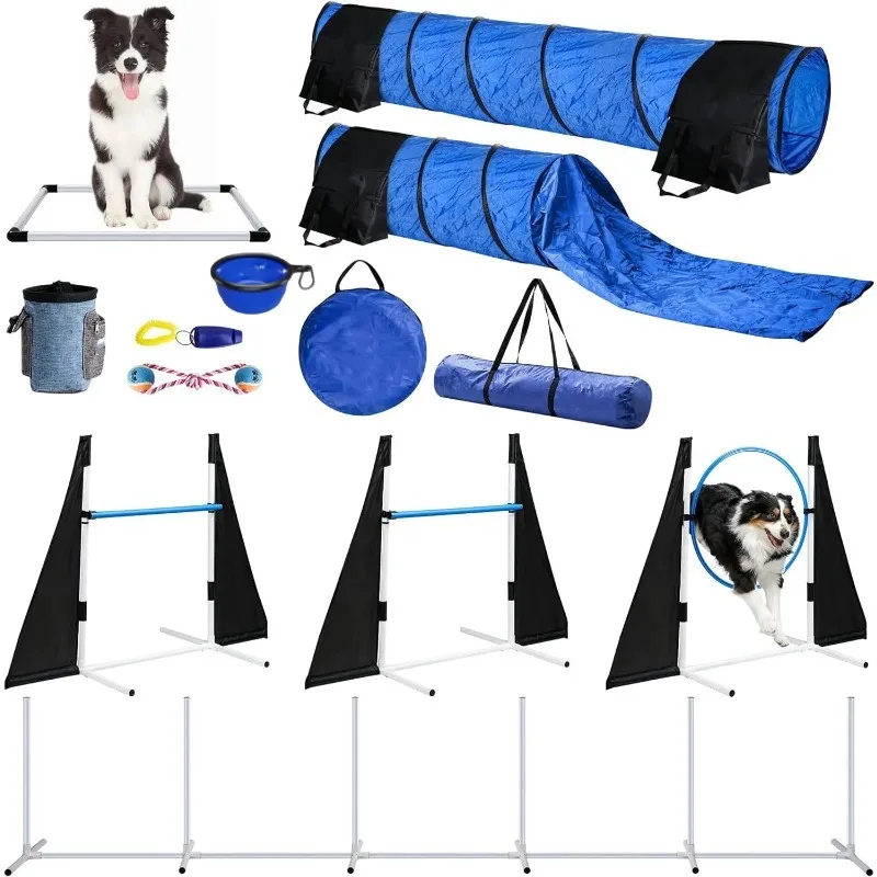 

Dog Training Obstacle Dog Jumping Climbing Drilling Hole Spinning Cute Pet Dog Training Equipment Pet Jumping Rod Tunnel